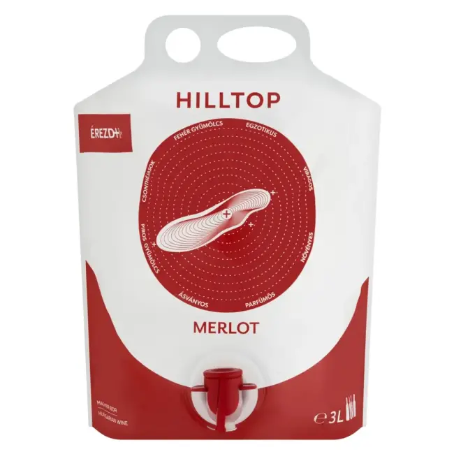 Hilltop Merlot 3L Bortarisznya