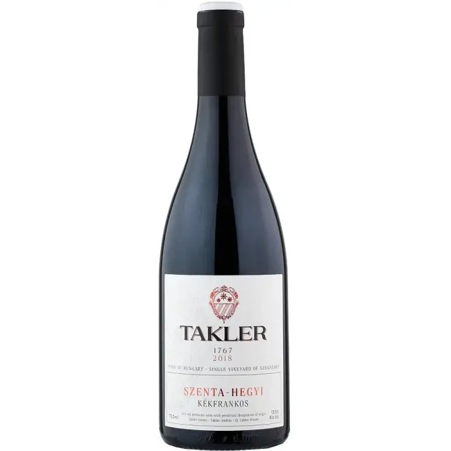 Takler Szenta-hegyi Kékfrankos 2022