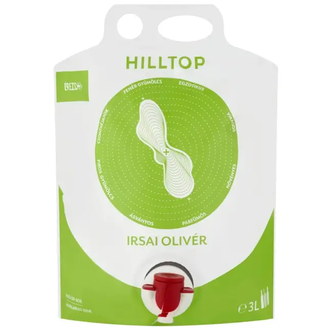 Hilltop Irsai Olivér 3L Bortarisznya