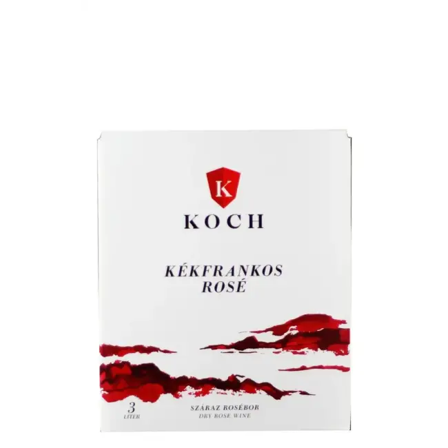 Koch Kékfrankos Rosé 2024 (3l Bag-in-Box) 