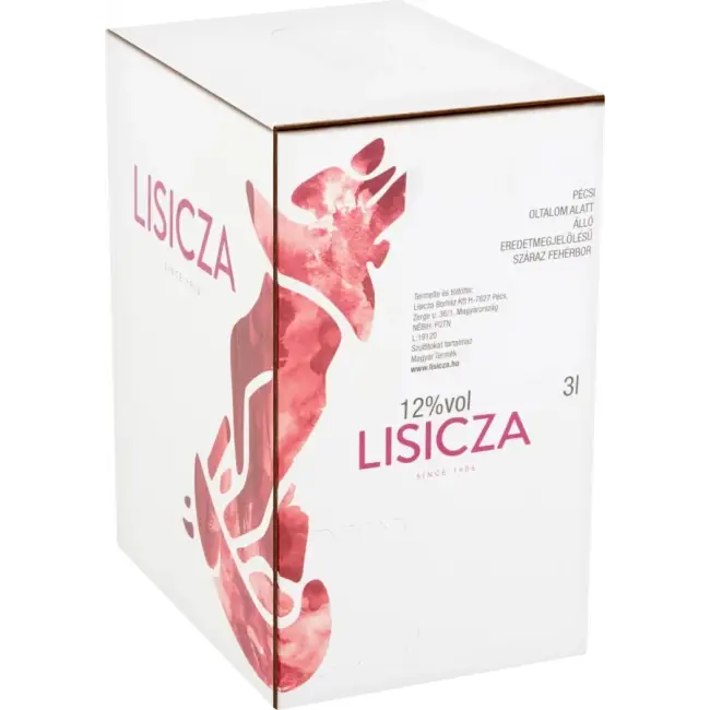 Lisicza Ravasz fehér 2024 (3L Bag-in-Box)