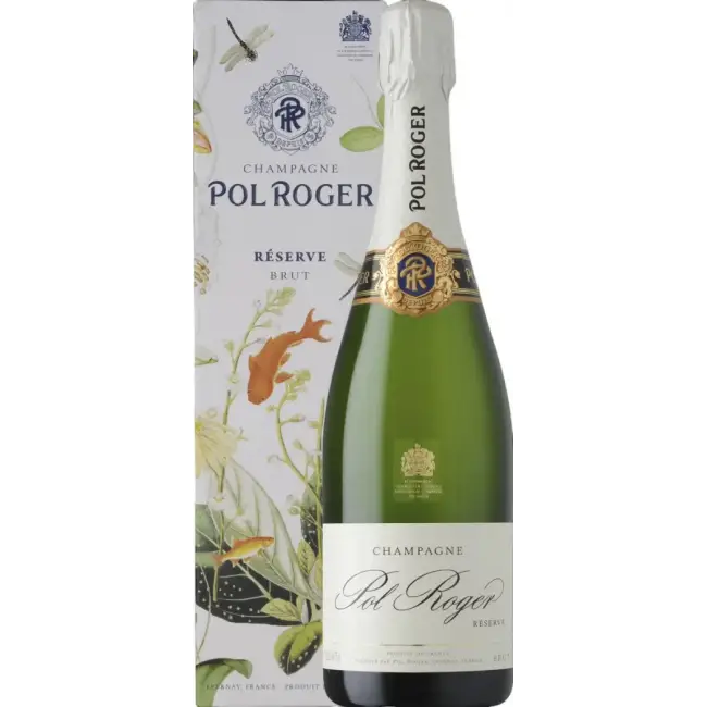 Pol Roger Brut Reserve Champagne Díszdobozzal (V)