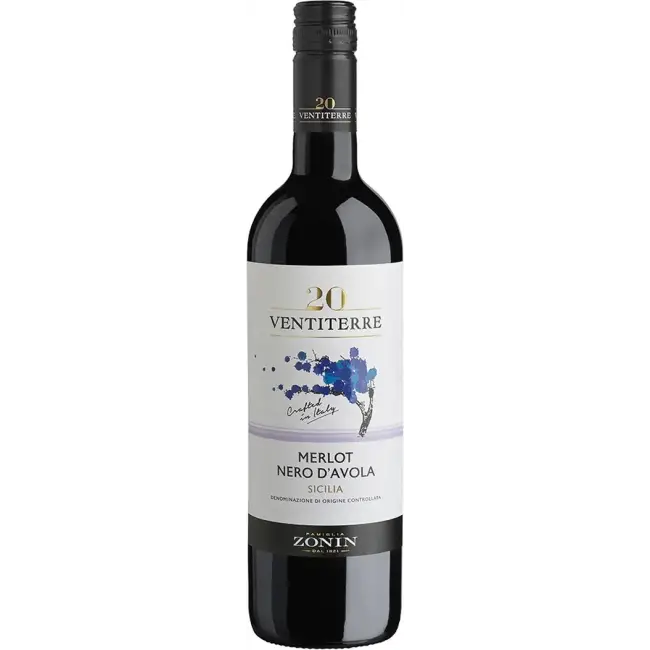 Zonin Ventiterre Nero d'Avola - Merlot 2023 (V)