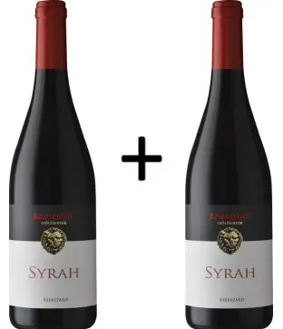 Szeleshát Syrah 2017 (1 palack + 1 ajándék) (utolsó 15 csomag)